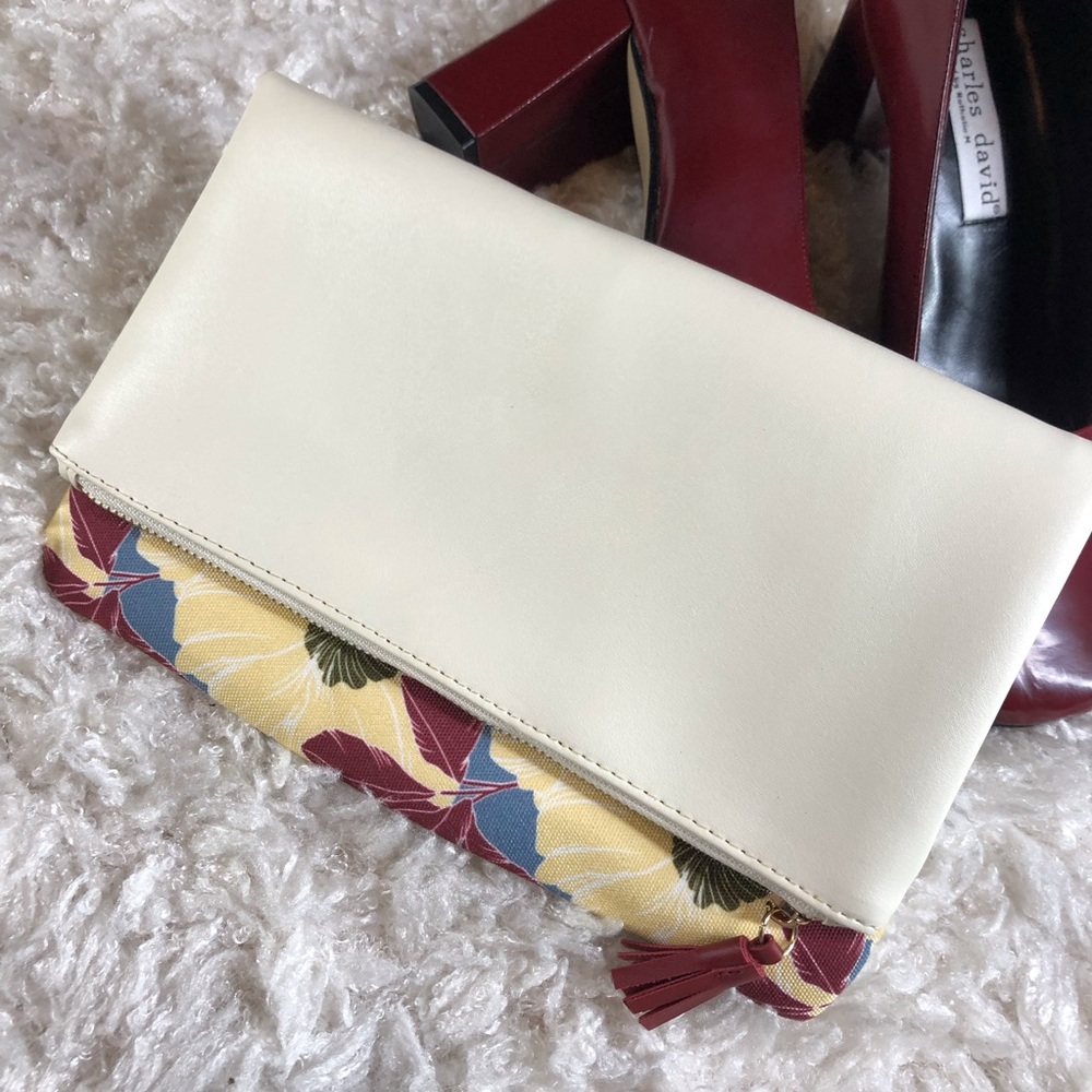 🛍3 FOR $25- RACHEL PALLY- 🌺 BLOOM REVERSIBLE CLUTCH